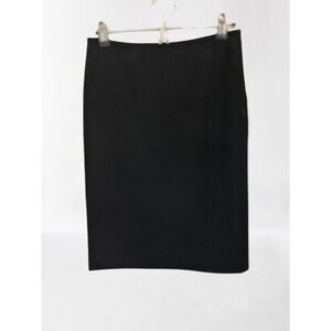 GIORGIO ARMANI Black Pencil Skirt Lined Size Med